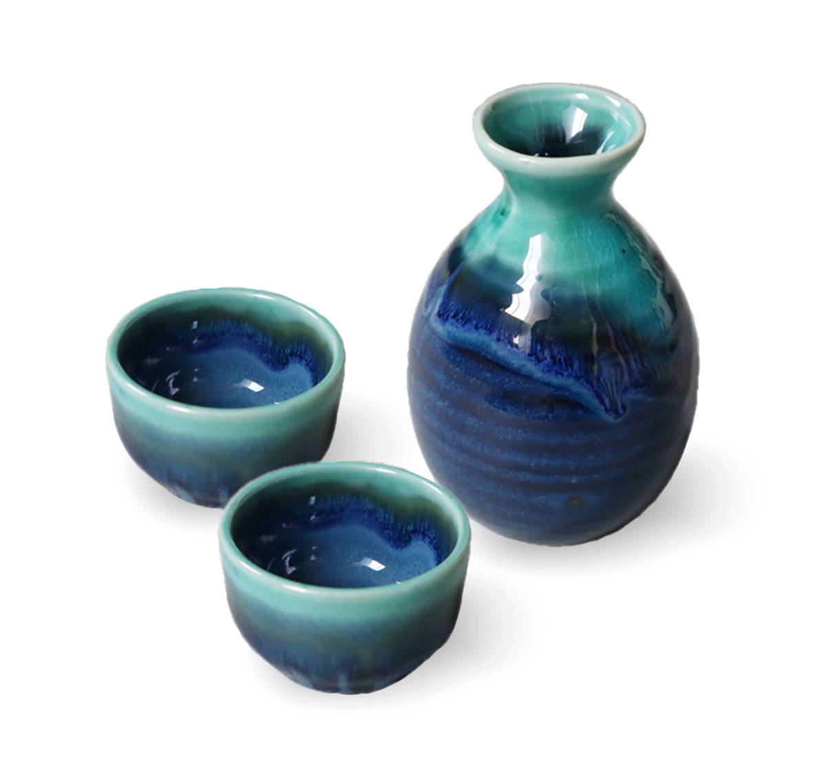 トルコ均窯　酒器揃