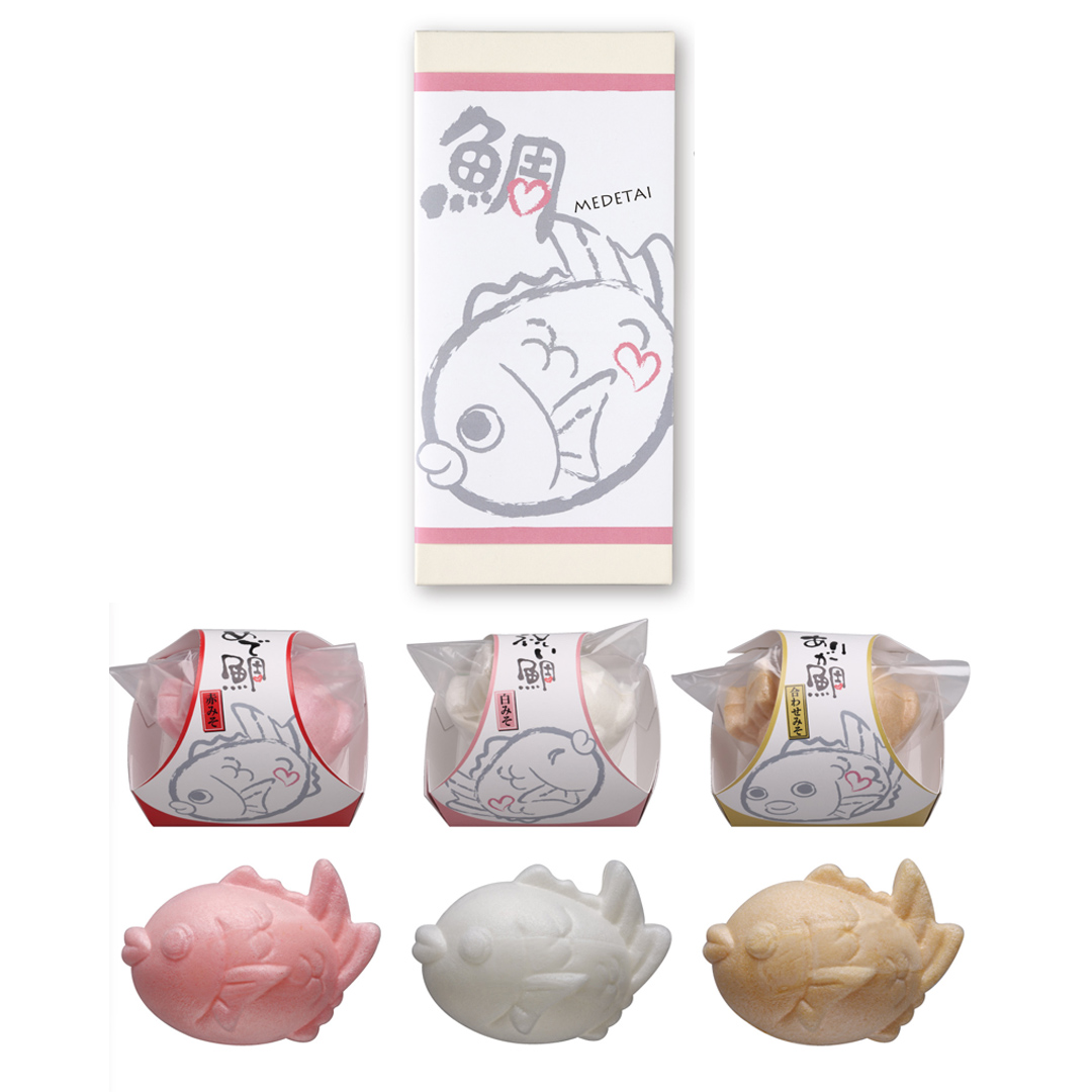 MEDE鯛10A[３色最中の幸せお味噌汁]
