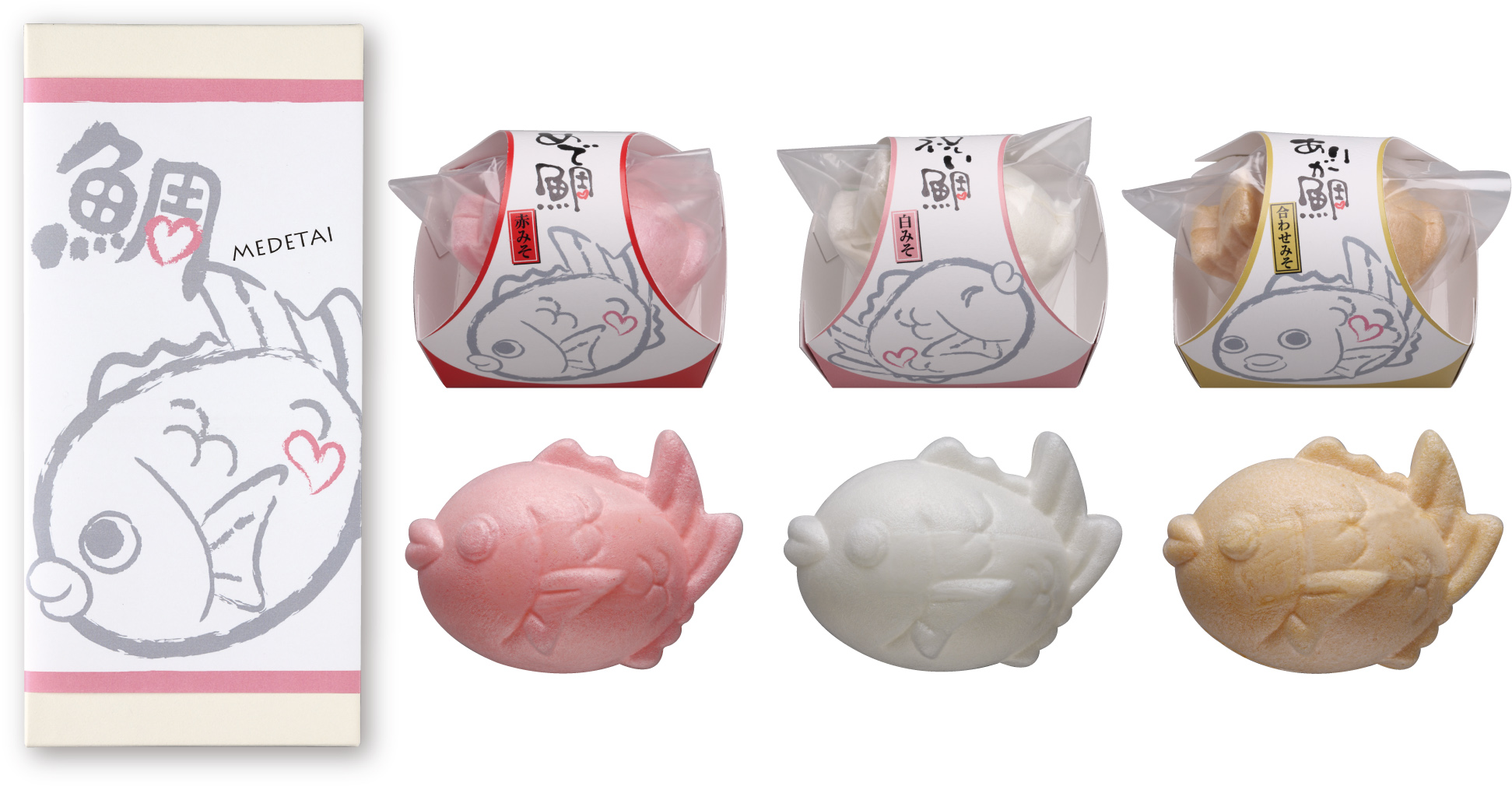 MEDE鯛10A[３色最中の幸せお味噌汁]