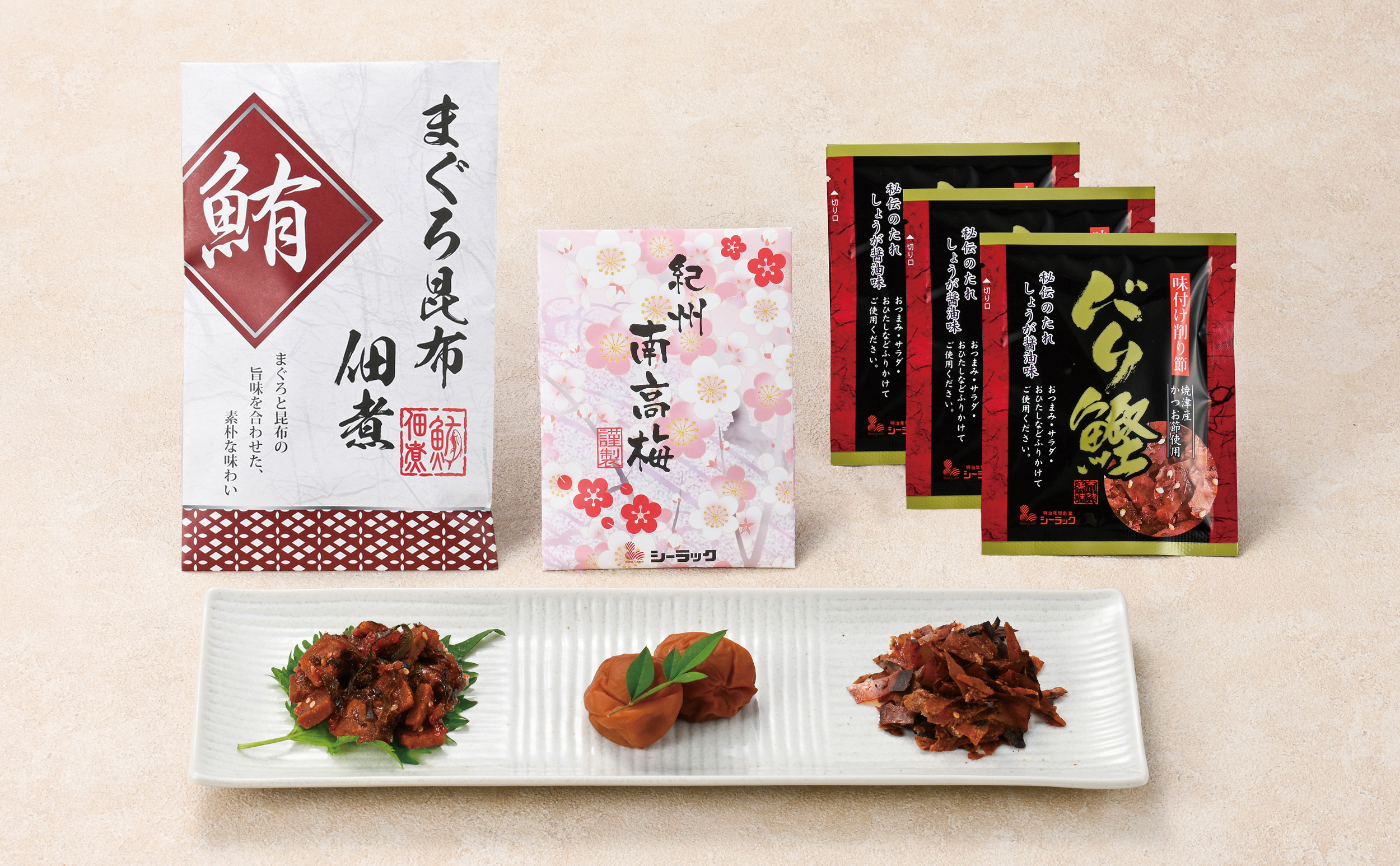 感謝の想い10D［まぐろの佃煮・ご飯のお供セット］