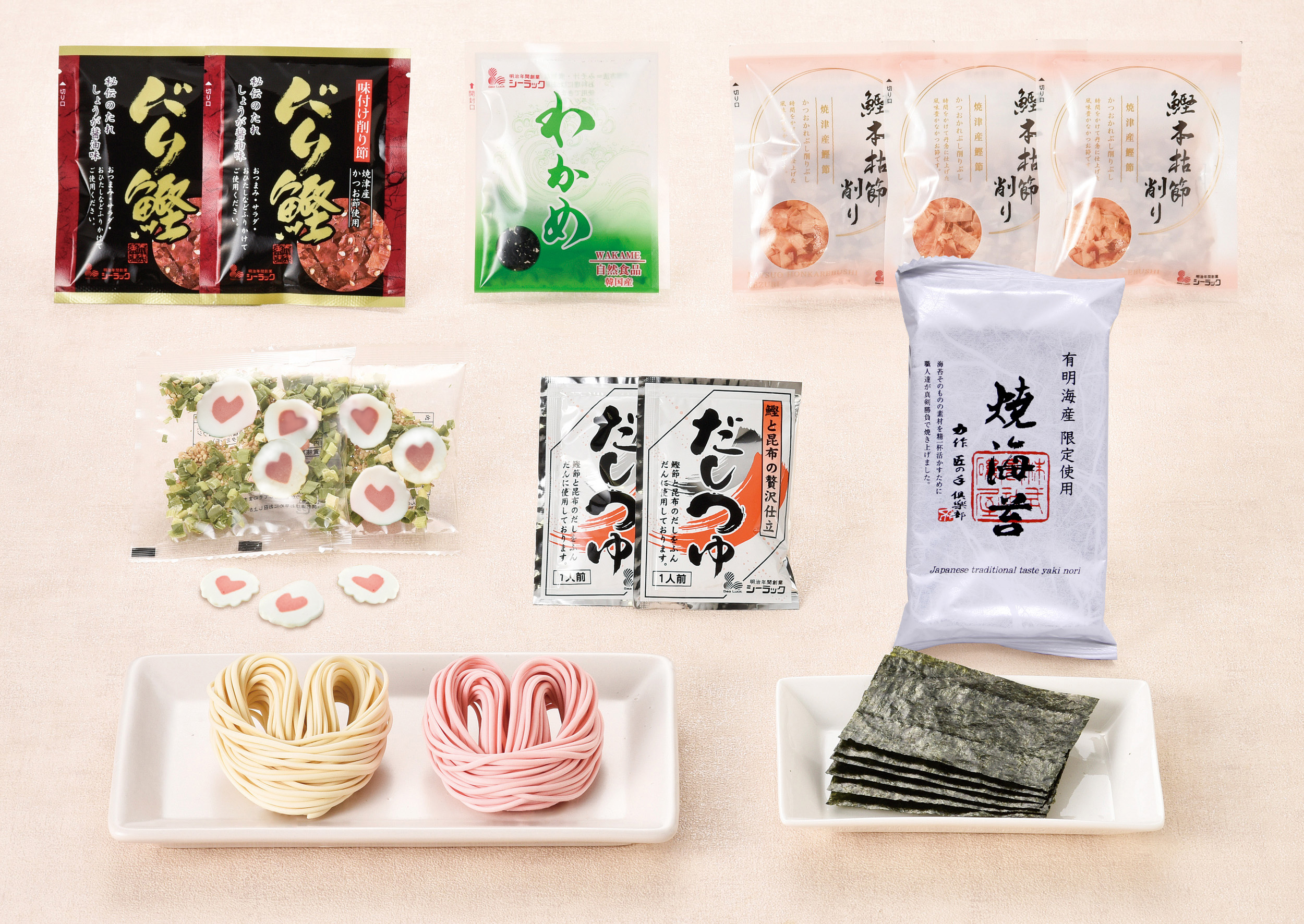 至福の一杯15Ｈ［紅白うどん・薬味・味付削り節］