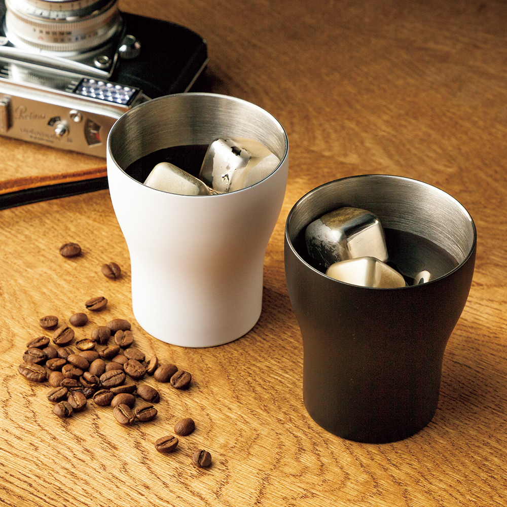 B&W カゴ入り二重構造カップ4P