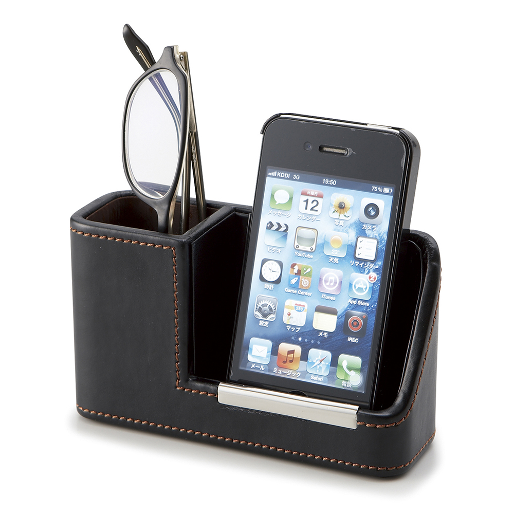 携帯＆メガネスタンド（ヨコ）