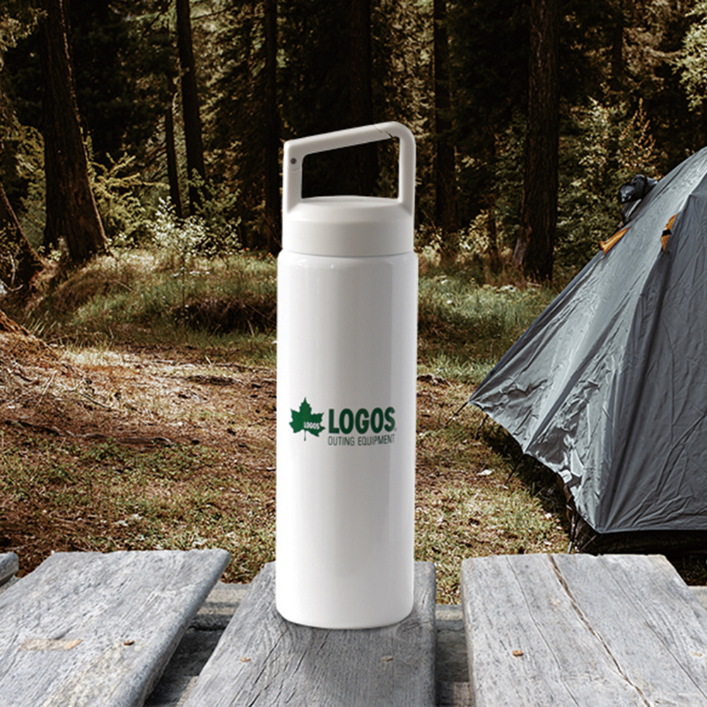 LOGOS ボトル（炭酸対応 600ml）