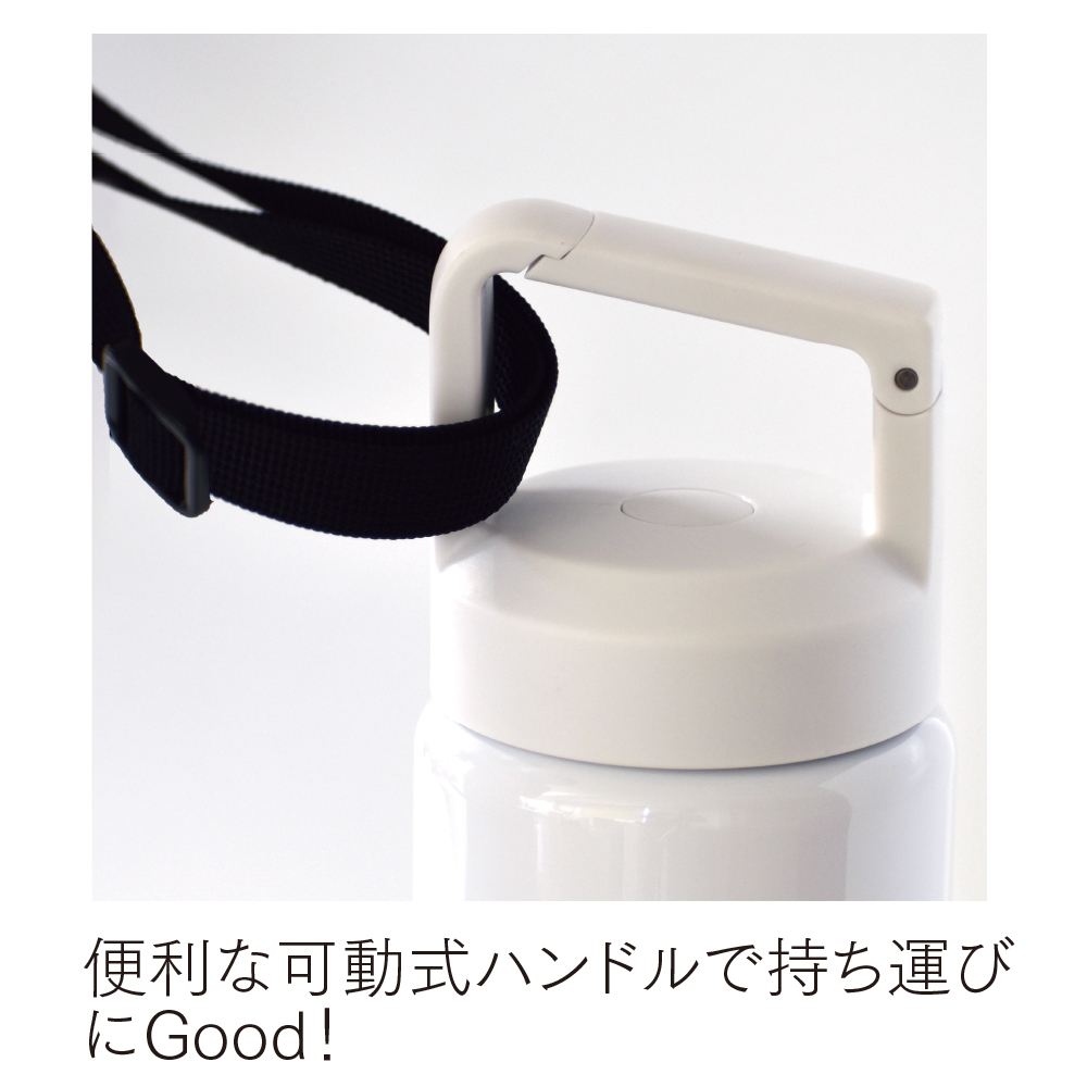 LOGOS ボトル（炭酸対応 600ml）