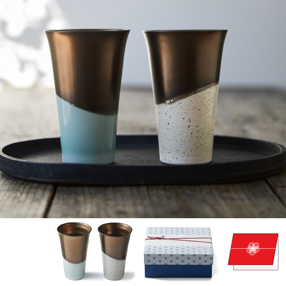 はんなり 波の華ペアカップ