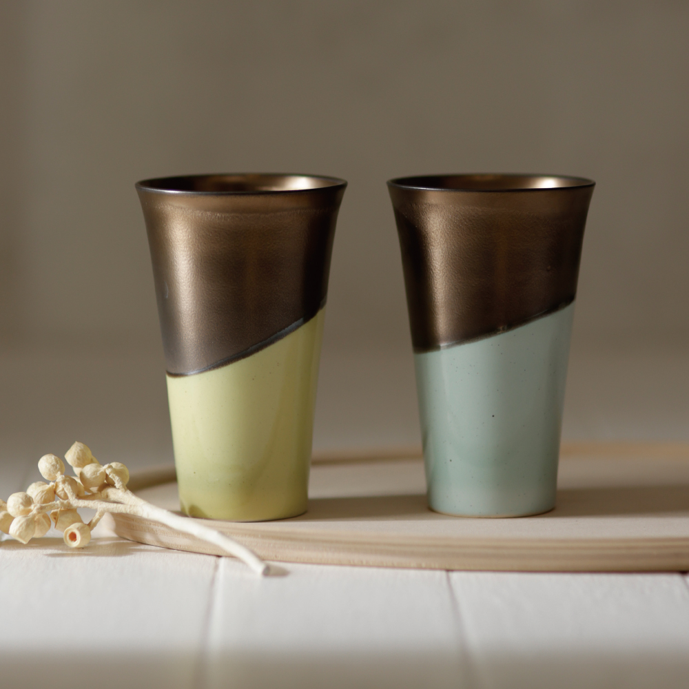 はんなり 波の光ペアカップ